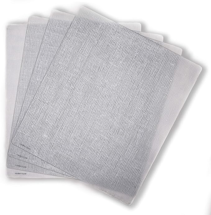 modern-twist 14 x 16 Silicone Placemat, PVC-Free Table Mat, Dishwasher Safe - Image 4