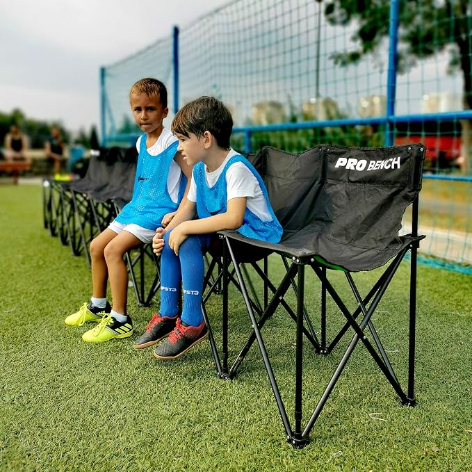QUICKPLAY PRO Portable Folding Bench – Available in 4, and 9 Seats & 6-Seat - Image 2