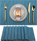 SLKQG Vinyl Placemats Set of 8 by SLKQG
