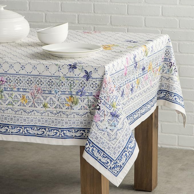 Maison d' Hermine Table Cloth Rectangle Table 100% Cotton 70 x 90 Inches - Image 7
