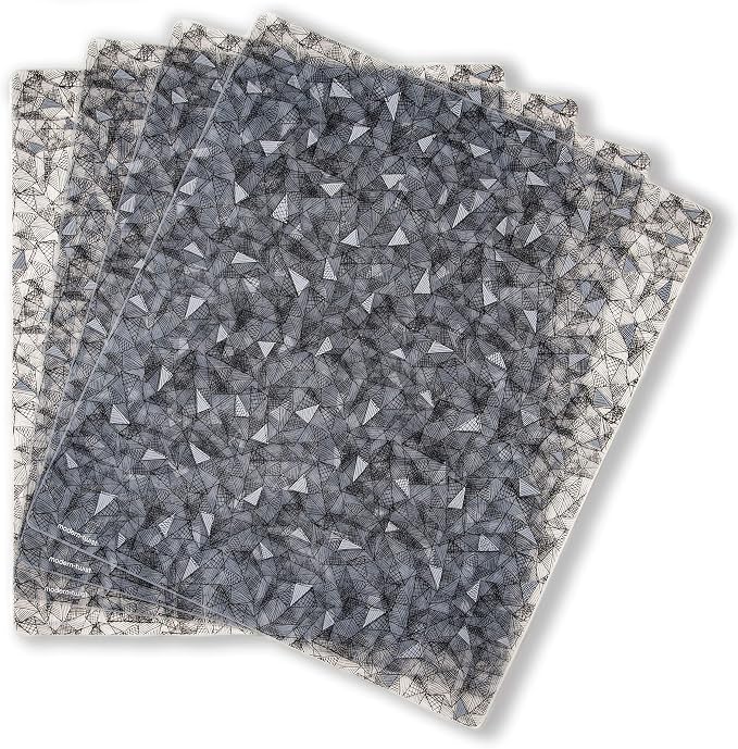 modern-twist 14 x 16 Silicone Placemat, PVC-Free Table Mat, Dishwasher Safe - Image 3