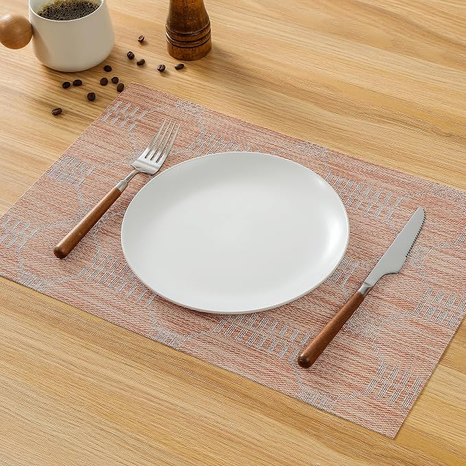 Leetaltree Coral Placemats Set of 8 - Image 7