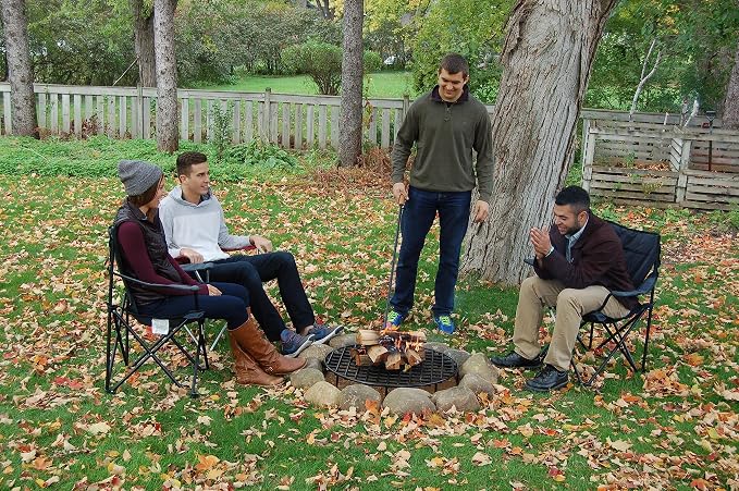 Walden Backyards Round Fire Pit Grate - Image 7