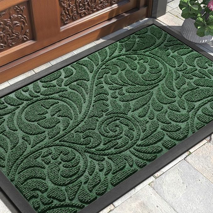 Yimobra Door Mat Outside Entrance 29.5x17, Waterproof Sturdy Outdoor Mats by Yimobra