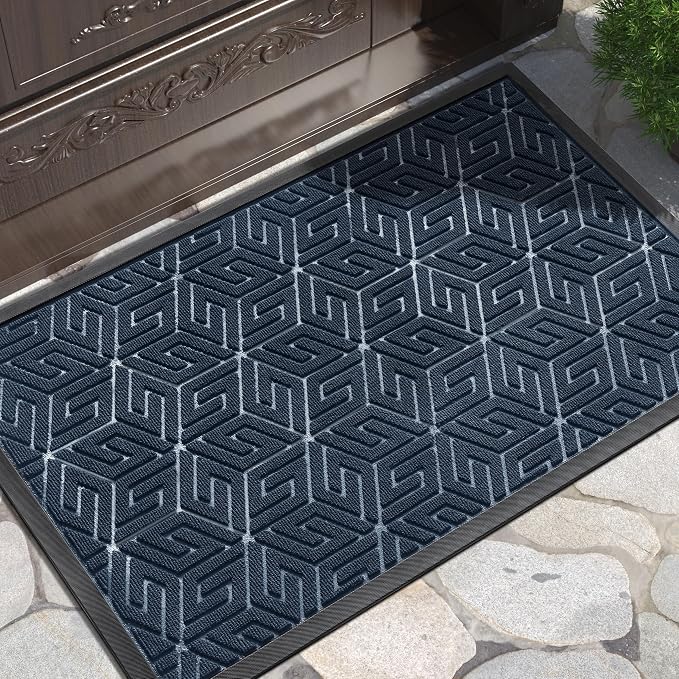 Yimobra Large Door Mat 36x24, All-Weather Waterproof Outdoor Mats by Yimobra