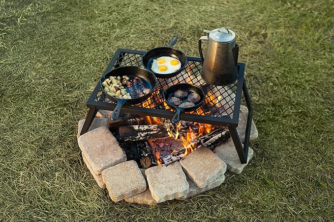 Amazon Basics Heavy-Duty Portable Camping Grill Grate - Image 5