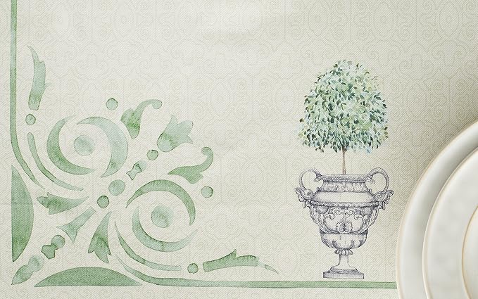 Maison d' Hermine Table Cloth Rectangle Table 100% Cotton 60 x 90 Inches - Image 8