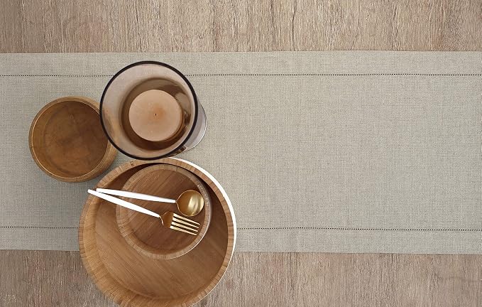 Solino Home Linen Table Runner 120 Inches Long - Image 3