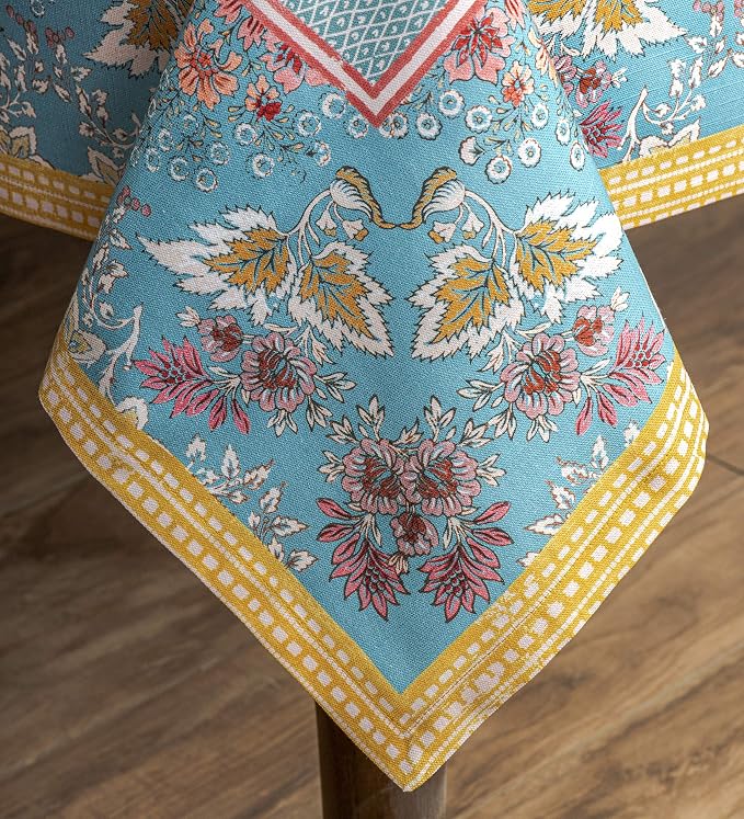 Maison d' Hermine Table Cloth Rectangle Table 100% Cotton 60 x 108 Inches - Image 8