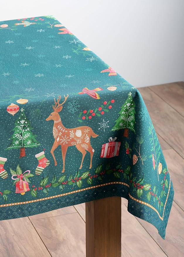 Maison d' Hermine Table Cloth Rectangle Table 100% Cotton 60 x 120 Inches Fall - Image 7