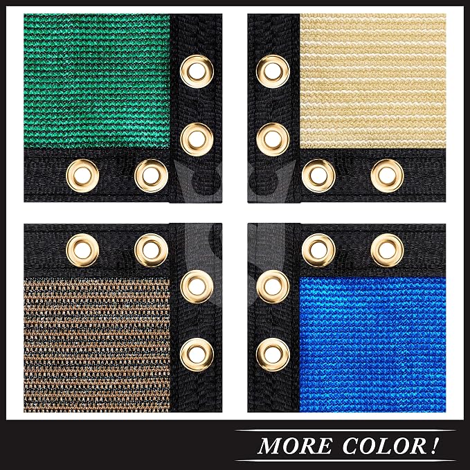 Royal Shade Custom Size 4' x 158' Black Fence Privacy Screen Windscreen Cover - Image 7