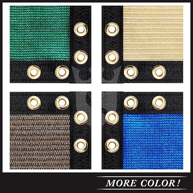 Royal Shade Custom Size 4' x 156' Brown Fence Privacy Screen Windscreen Cover - Image 7