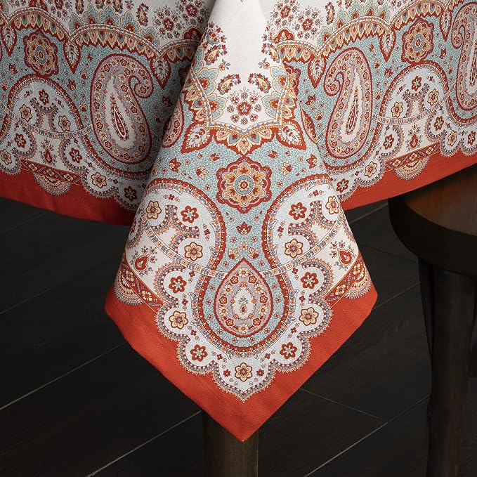 Maison d' Hermine Table Cloth Rectangle Table 100% Cotton 60 x 90 Inches Fall - Image 8