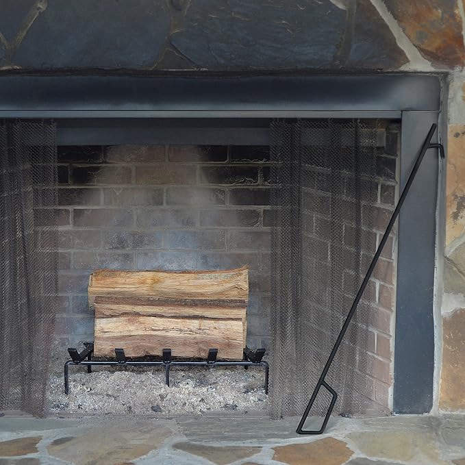 SteelFreak Heavy Duty Steel Fireplace Grate - Image 4