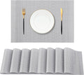 Leetaltree Lunar Grey Placemats Set of 8 by Leetaltree-ArtatEveryTable