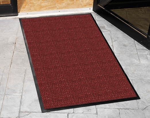 Guardian WaterGuard Indoor/Outdoor Wiper Scraper Floor Mat, Rubber/Nylon - Image 2