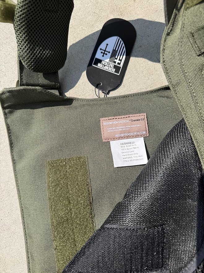 Redemption Crusader 2.0 Molle Quick Release Buckles Airsoft Vest - Image 7