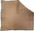 8 Ft. x 50 Ft. Tan Privacy Shade Mesh Tarp by Harpster+Tarps