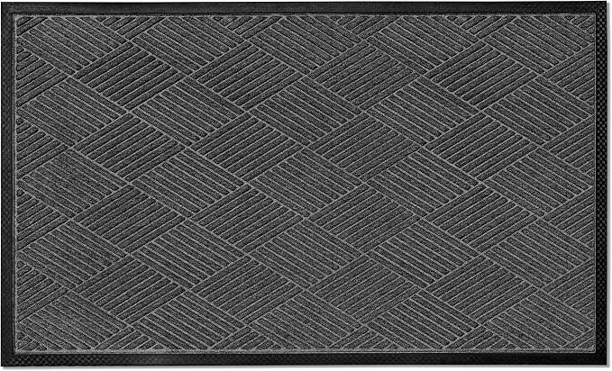 Ecomills Deluxe Diamond Entrance Door Mat, XX-Large Heavy Duty Absorbent Rubber - Image 6