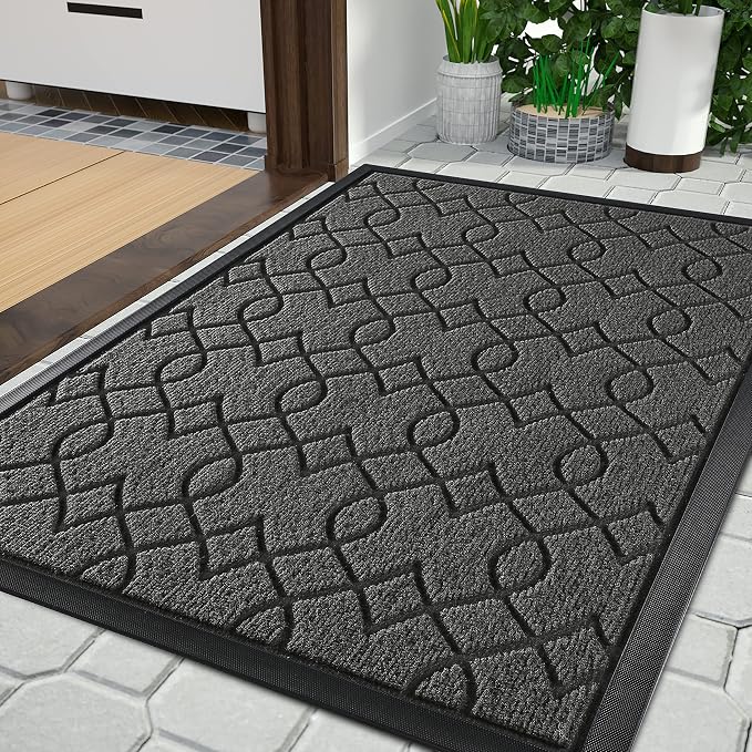 Yimobra Large Door Mat 36x24, All-Season Waterproof Doormat Outdoor Entrance by Yimobra