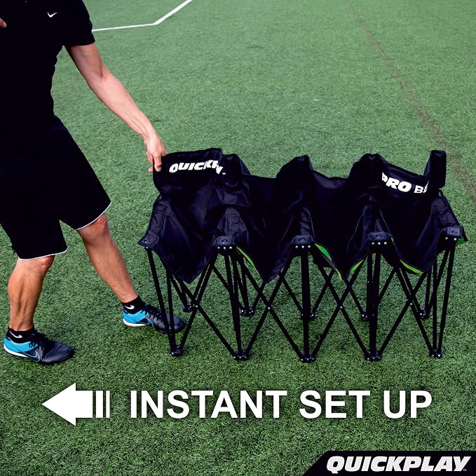 QUICKPLAY PRO Portable Folding Bench – Available in 4, and 9 Seats & 6-Seat - Image 7