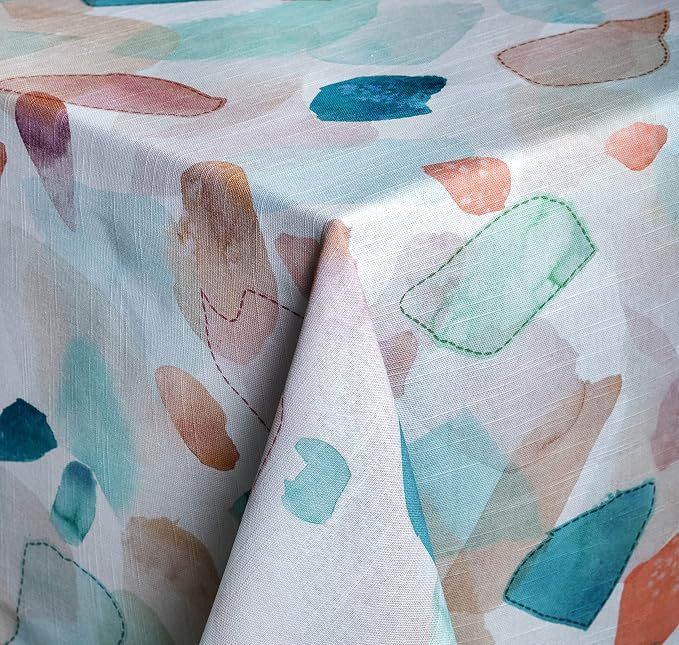 Maison d' Hermine Table Cloth Rectangle Table 100% Cotton 70 x 90 Inches - Image 3