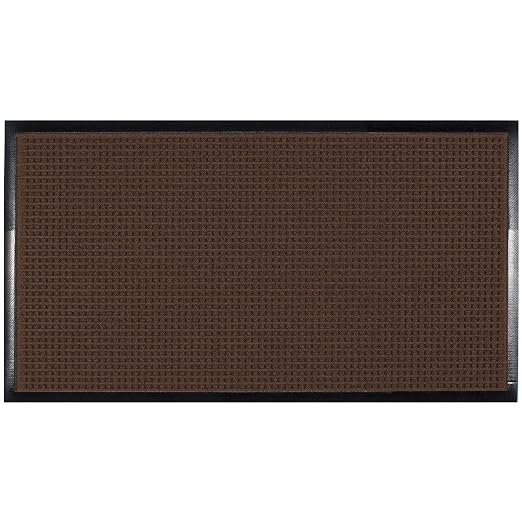 Guardian WaterGuard Indoor/Outdoor Wiper Scraper Floor Mat, Rubber/Nylon by GuardianFloorProtection