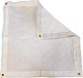 8 Ft. x 25 Ft. White Privacy Shade Mesh Tarp by Harpster+Tarps