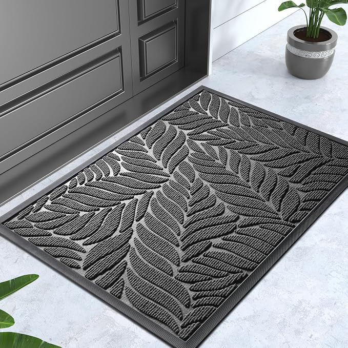 Yimobra Front Door Mat Outdoor Indoor, 29.5x17 All-Season Waterproof Door Mat - Image 7