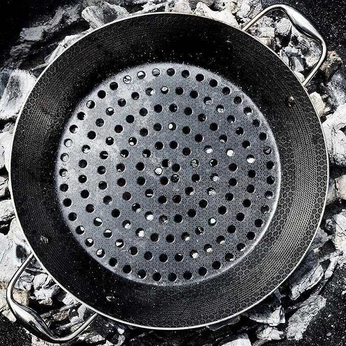 HexClad Hybrid Nonstick BBQ Grill Pan, Dishwasher-Friendly, BBQ and Oven-Safe - Image 2