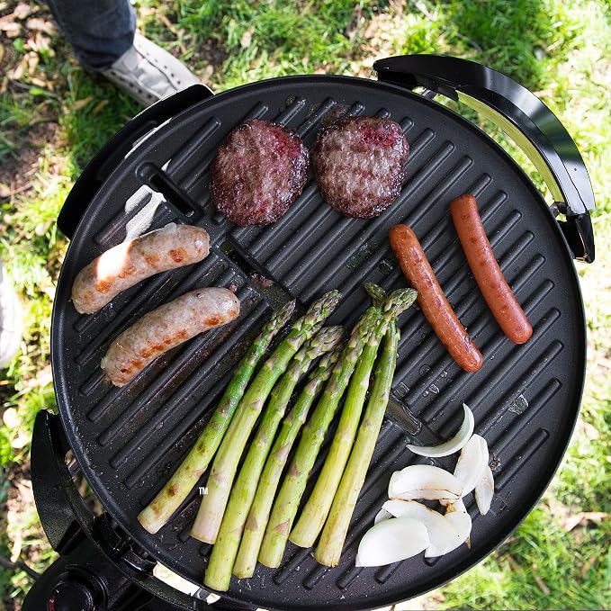 George Foreman Indoor/Outdoor Electric Patio Grill, Apartment Approved - Image 5