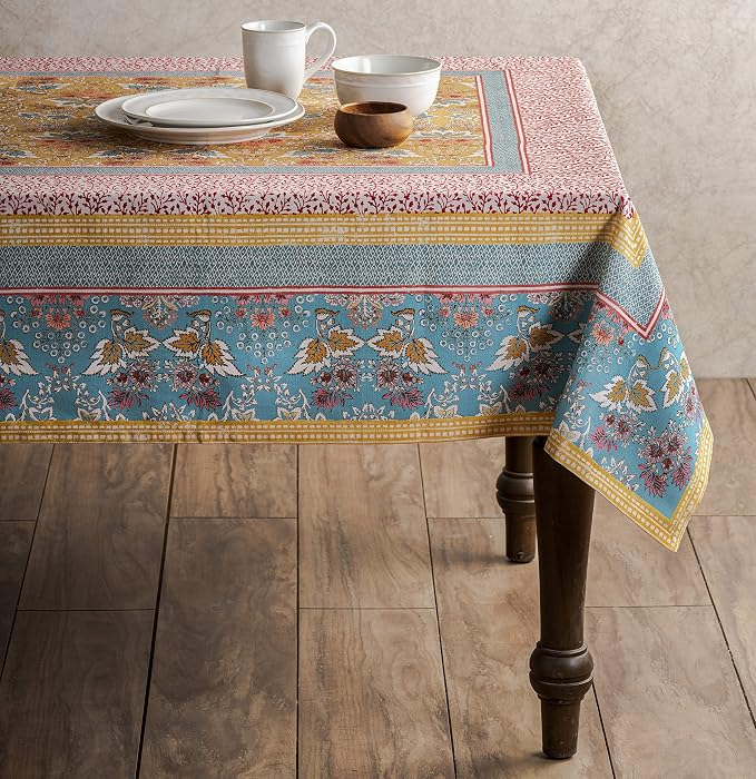 Maison d' Hermine Table Cloth Rectangle Table 100% Cotton 70 x 120 Inches - Image 8