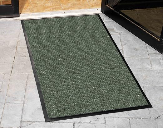 Guardian WaterGuard Indoor/Outdoor Wiper Scraper Floor Mat, Rubber/Nylon - Image 2