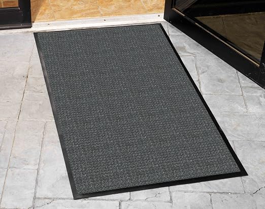Guardian WaterGuard Indoor/Outdoor Wiper Scraper Floor Mat, Rubber/Nylon - Image 2