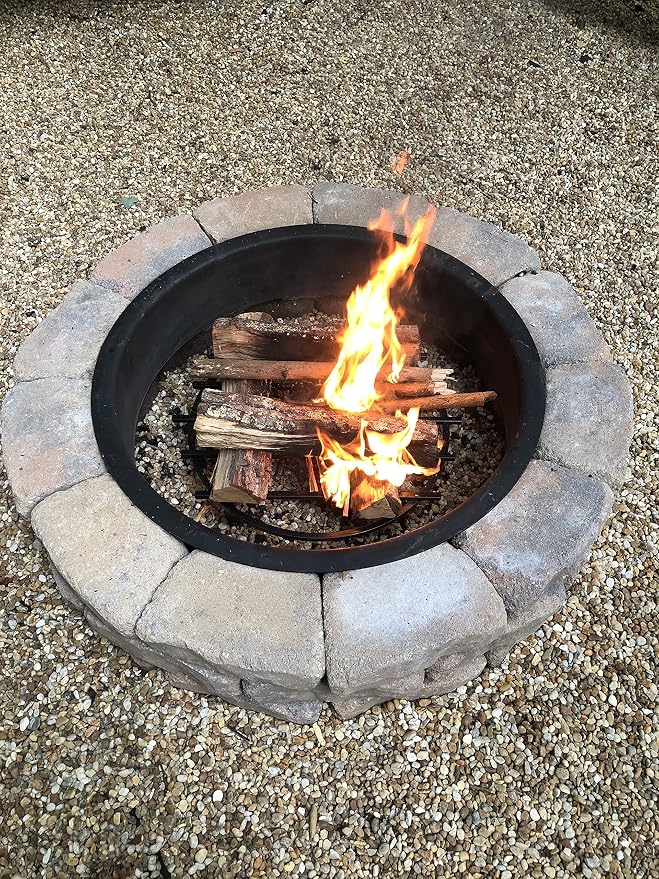 SteelFreak Classic Round Fire Pit Grate, 24 Inch Diameter - Image 3