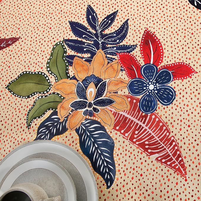 Maison d' Hermine Table Cloth Rectangle Table 100% Cotton 60 x 90 Inches Fall - Image 9